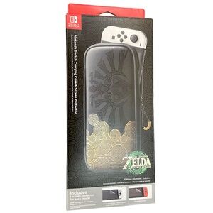 Legend of Zelda Tears of the Kingdom Nintendo Switch Carrying Case + Protector